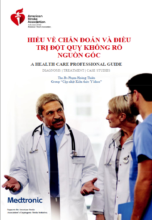 [VIP] Hiểu về chẩn đoán & điều trị đột quỵ không rõ nguồn gốc